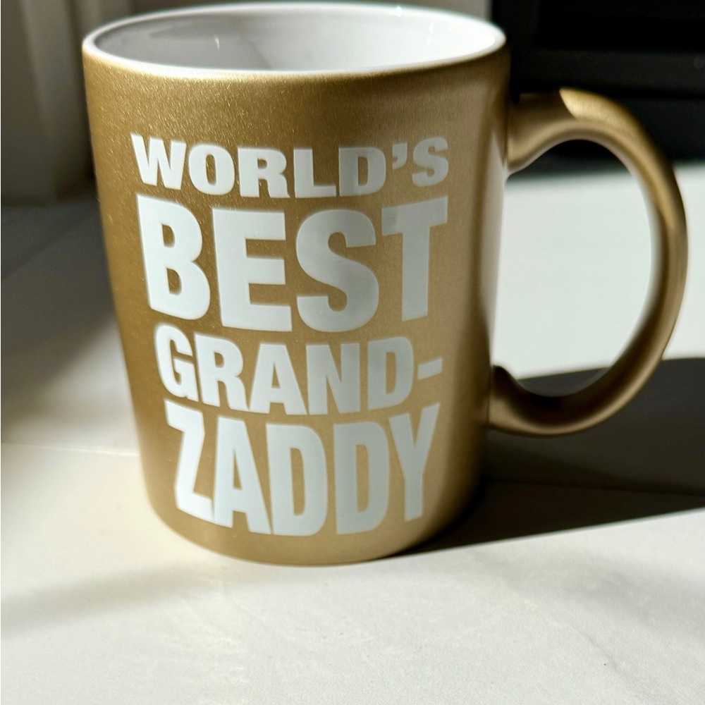 World's Best Grand-Zaddy Mug Hot Sexy Grandpa Gift Funny Novelty Father's Day